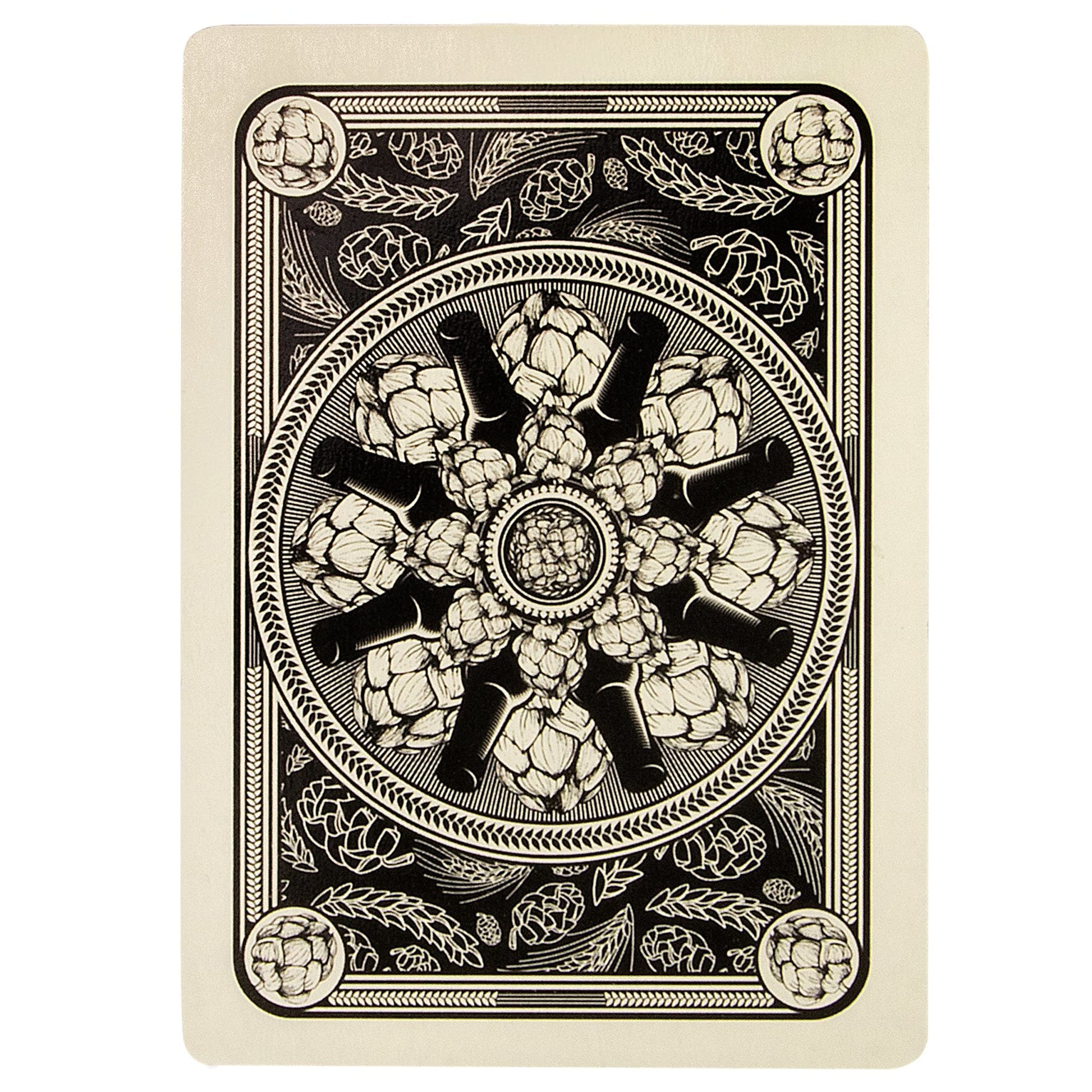 Beers & Bluffs Craft Beer Themed Playing Cards - Plastic-Coated, Standard Index, Poker Size