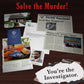 Murder Mystery Party Underwood Cellars, Interactive Murder Mystery Case File Game for 1 or More Players, Ages 14 and Up