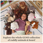 GUND Grahm 12-Inch Classic Brown Teddy Bear Plush Toy for Ages 0+