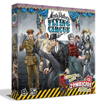 Zombicide Monty Python's Flying Circus Character Pack - Unique Mechanics & Irreverent Gameplay! Cooperative Strategy Board Game, Ages 14+, 1-6
