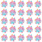 LETILY Birthday Bingo Game 24 Players for Kids - Fun and Festive Patterns for a Memorable Birthday Party