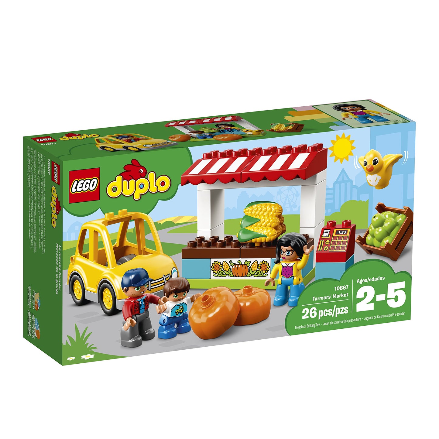 LEGO DUPLO Town Farmers' Market 10867 Building Blocks (26 Pieces)