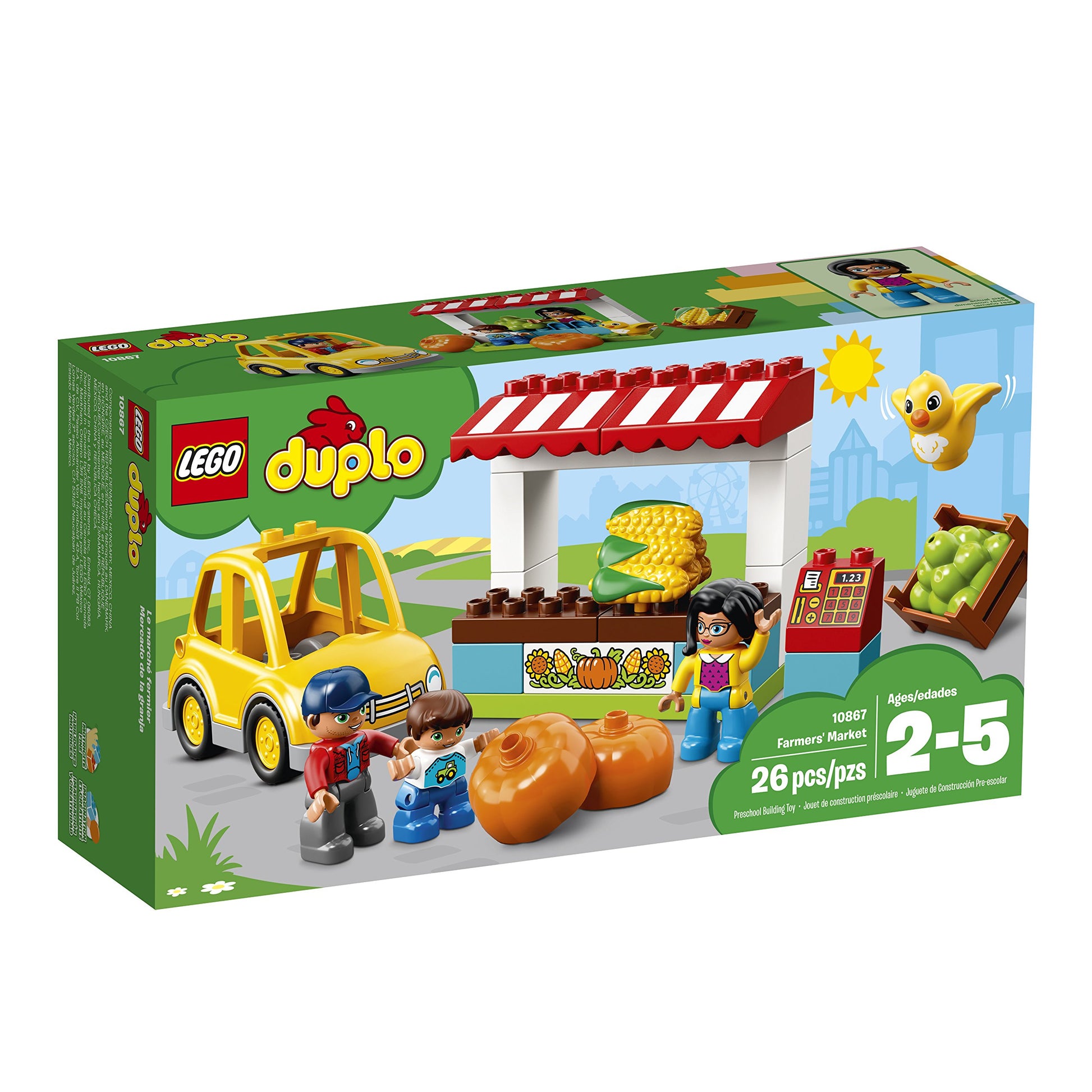LEGO DUPLO Town Farmers' Market 10867 Building Blocks (26 Pieces)