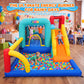 Whubefy Bounce House for Kid 3-6 8-12, 13Ft Bouncy Castle with Blower,12-in-1 Blow Up Jump House with Ball Pit, Target Game, Basketball Hoop