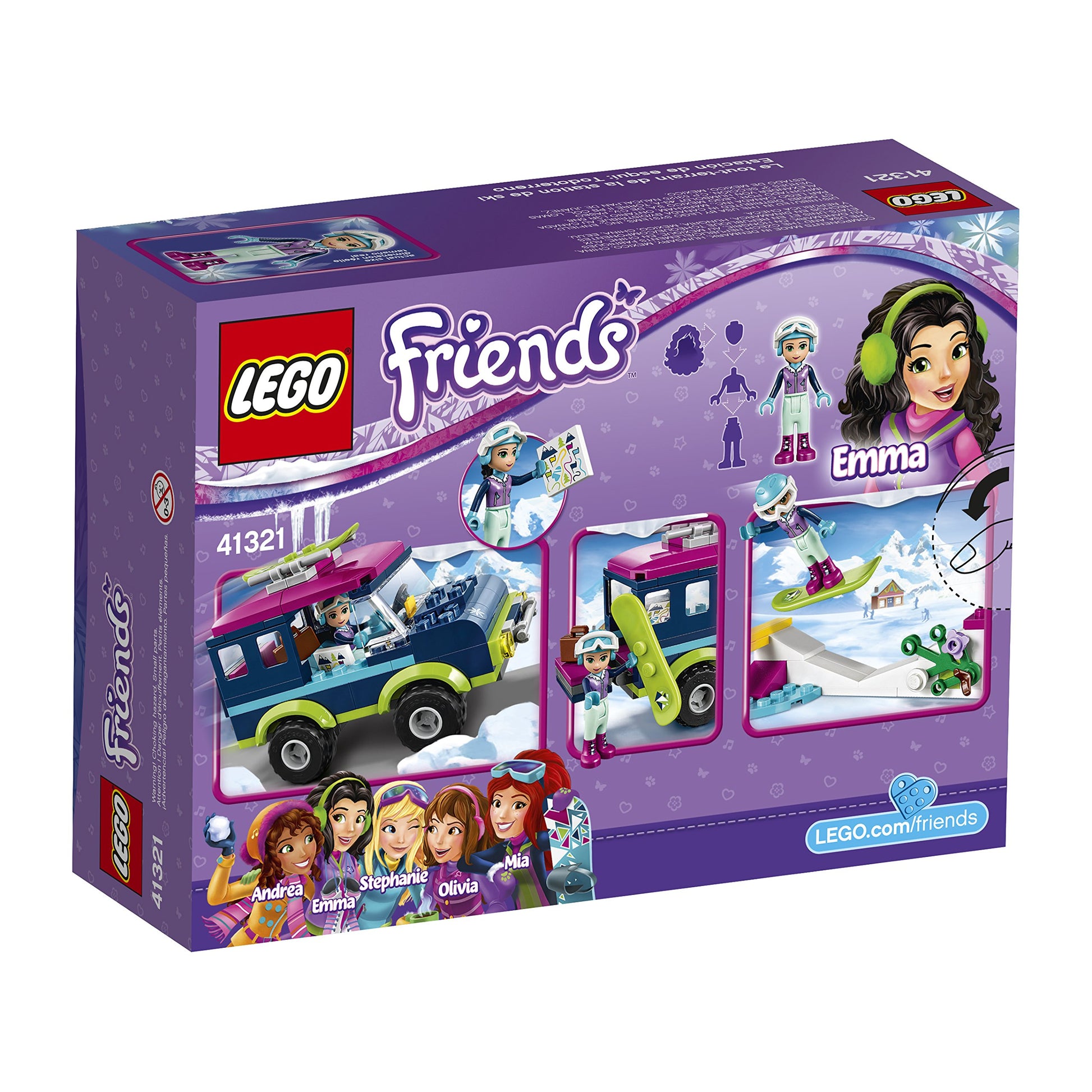 LEGO Friends Snow Resort Off-Roader 41321 Building Kit (141 Piece)