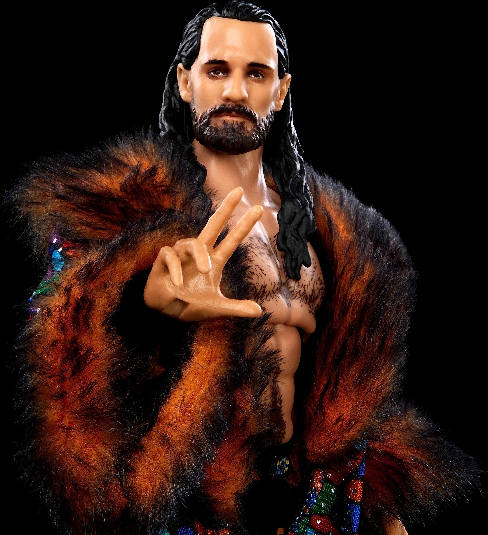 Mattel WWE Seth Rollins Ultimate Edition Action Figure with Interchangeable Accessories, Articulation & Life-Like Detail, 6-inch
