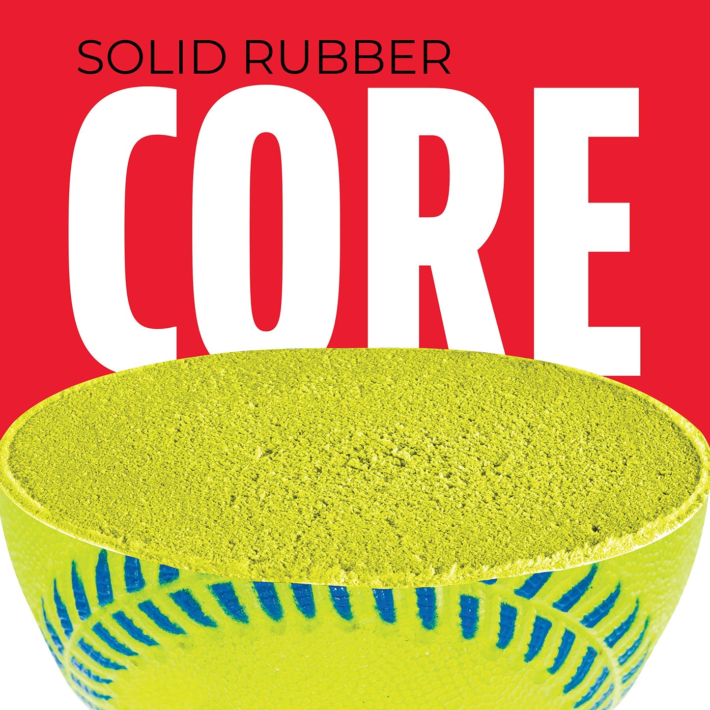 Franklin Sports Pro Brite Rubber Teeball - 6 Pack