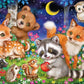 Ceaco - Kayomi Harai - Woodland Friends - 100 Piece Jigsaw Puzzle