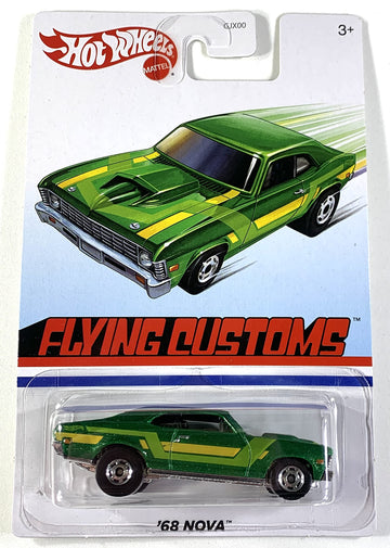Hot Wheels Flying Customs, '68 Nova Green