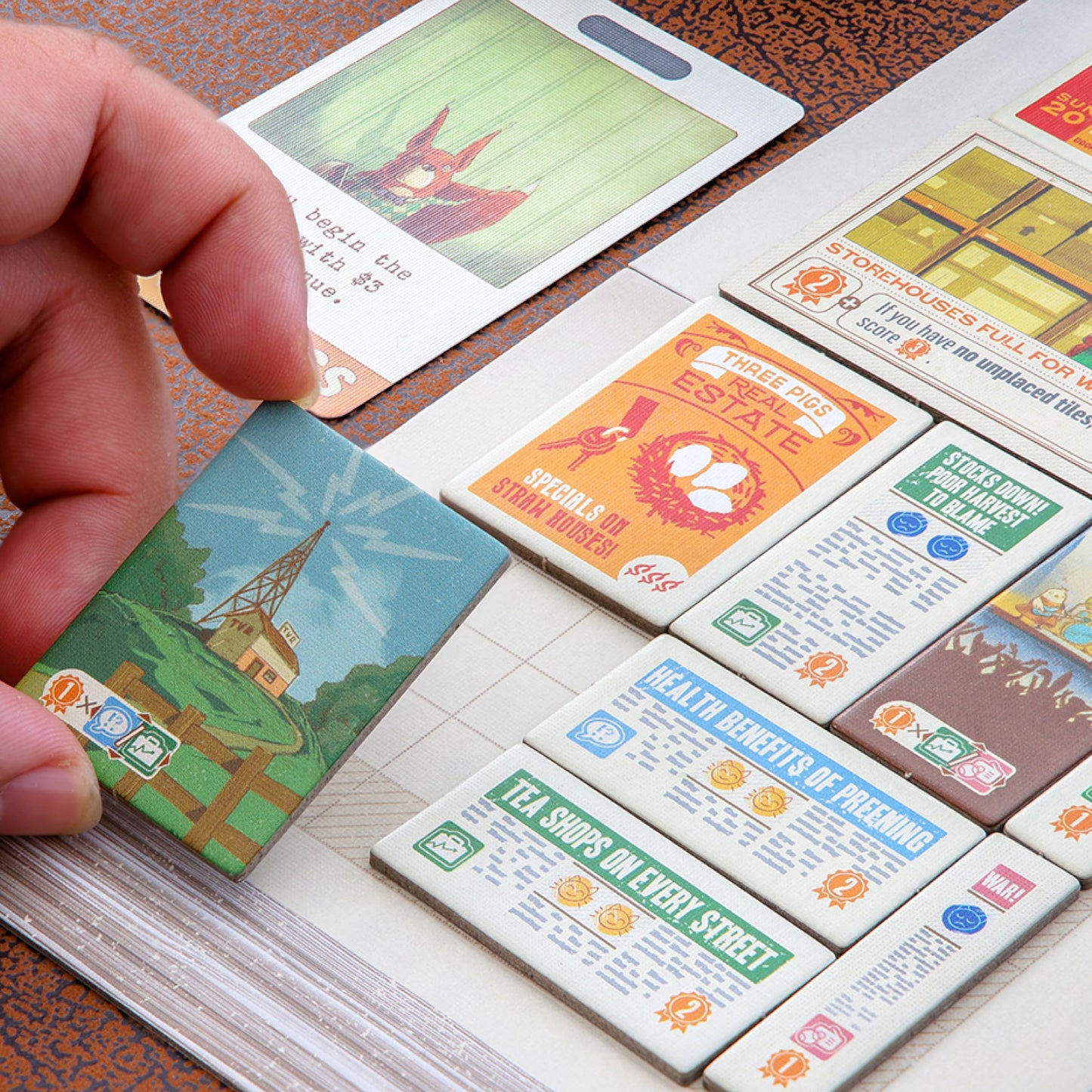 AEG & Flatout Games | Fit to Print | Build your Newspaper! | From the Creators of Cascadia | Easy to Learn | Quick to Play | Ages 10+ | For 1-6