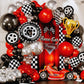 ALL-IN-1 Race Car Balloon Arch Kit with BONUS Trophy & RaceCar - Cars Balloon Garland Kit for Race Car Theme Birthday Party Supplies & Hot Wheels