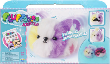 The Orb Factory Fluffables Marshmallow Motion Arts & Crafts, White/Purple/Yellow/Pink/Green, 11.75" x 2" x 6"