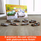 Matchbox Cars, Set of 8 Die-Cast Cars in 1:64 Scale with Premium Decos Including 1 Exclusive Vehicle, True Grip Tires, Platinum-Tone Finish,
