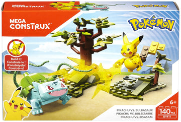 Mega Construx Pokémon Pikachu vs. Bulbasaur