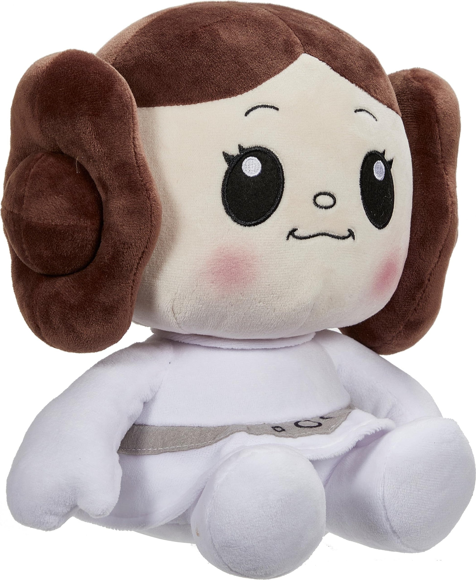 Mattel Star Wars Return of the Jedi Snug Club Plush Toy, Princess Leia Soft Character Doll, 40th Anniversary Collectible, Approx. 7-inch