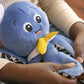 Baby Einstein Octoplush Musical Huggable Stuffed Animal Plush Toy, Learn Colors in 3 Languages, Blue, 11" Age 3 Month and up,