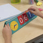 edxeducation Time Flip Chart | Teaching Clock for Kids | Learn to Tell Time with Analog and Digital Formats
