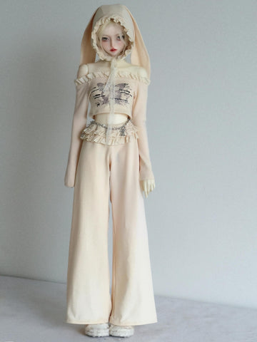 YHYQiFei Bjd Doll Clothes,Ball Jointed Doll Clothes,Handmade,Many Fashion Styles Set,Suitable for 1/3 1/4 bjd Doll (D, 1/3)