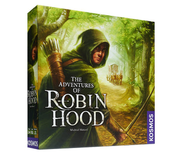 Thames & Kosmos The Adventures of Robin Hood | Cooperative Story-Driven Family Board Game | Free-Movement Mechanic | 2-4 Players | Ages 10+ | By