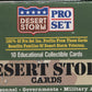 Pro Set Desert Storm Trading Cards Box