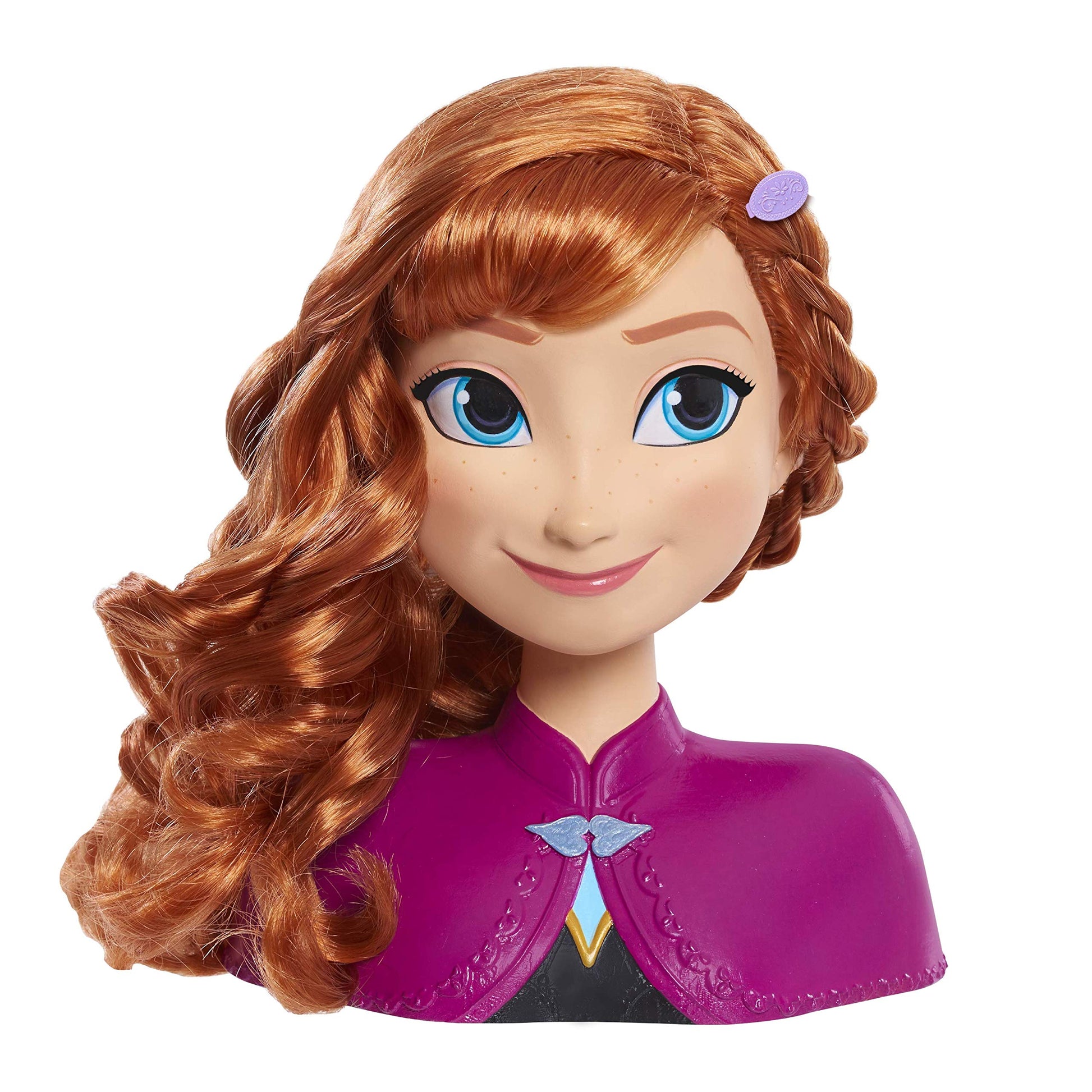 Disney Frozen Anna Styling Head, Officially Licensed Kids Toys for Ages 3 Up by Just Play