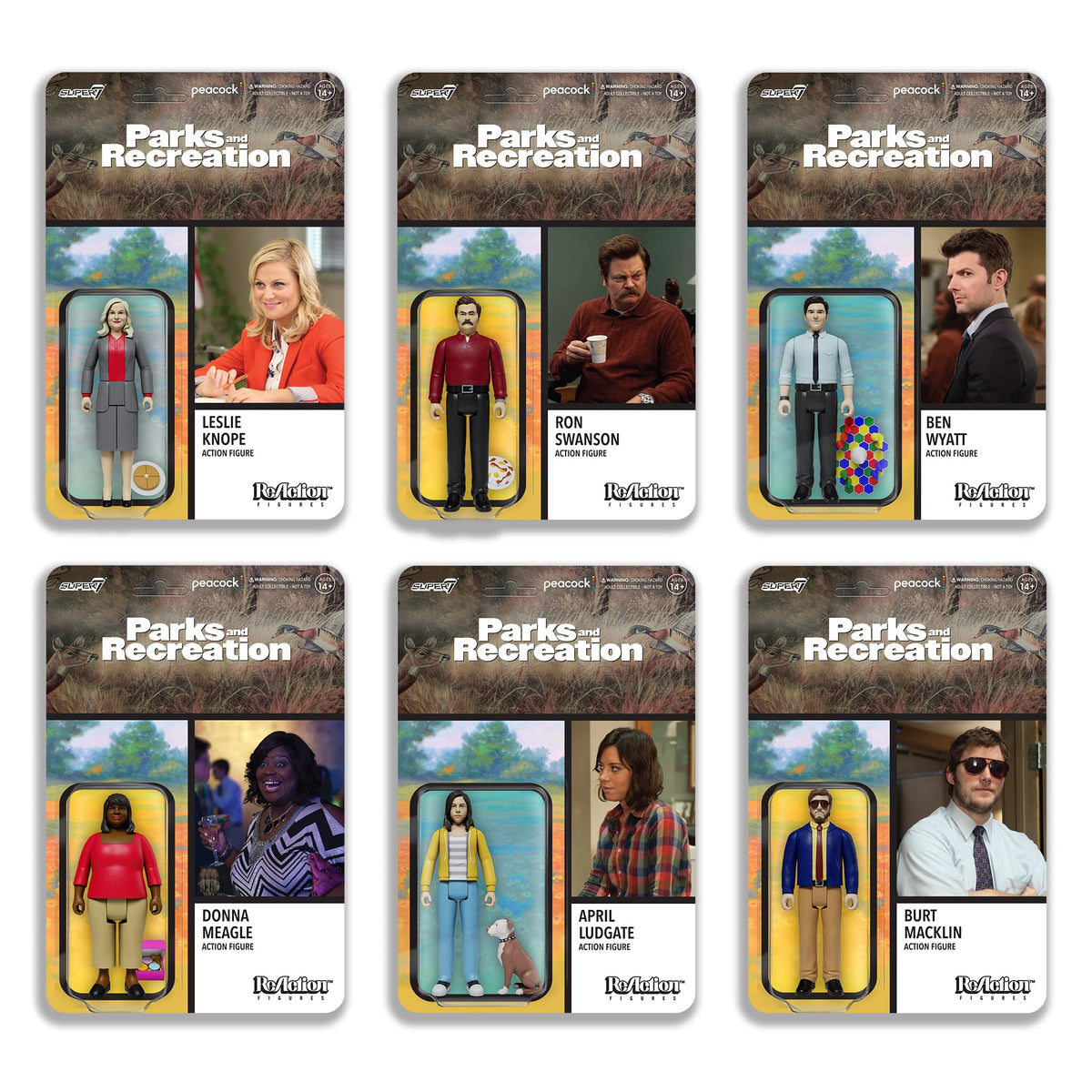 Super7 Parks and Recreation Leslie Knope - 3.75" Parks and Rec Action Figure with Accessory Classic TV Show Collectibles and Pop Culture Toys