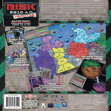 Renegade Game Studios Risk 2210 A.D. Frontline Expansion - Mars Strategy Game with Asymmetric Factions