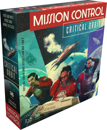 Mission Control: Critical Orbit - Family-Friendly Cooperative Space Board Game | 2-4 Players, Ages 10+, Fast-Paced 20 Minute Gameplay | Great for Game