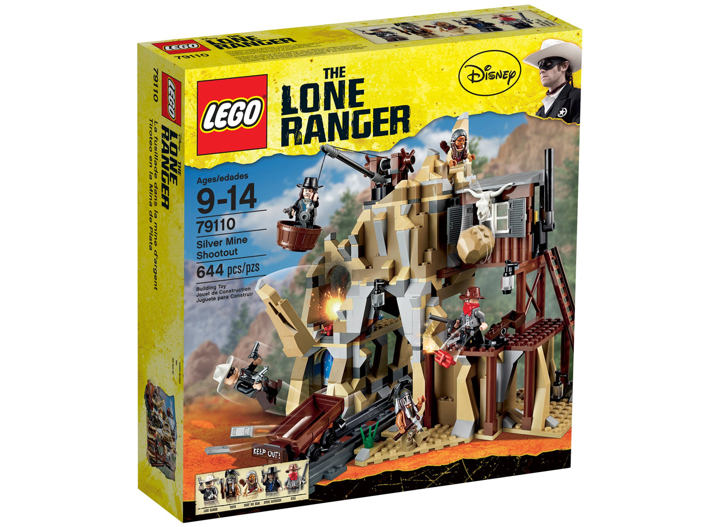LEGO The Lone Ranger Silver Mine Shootout (79110)