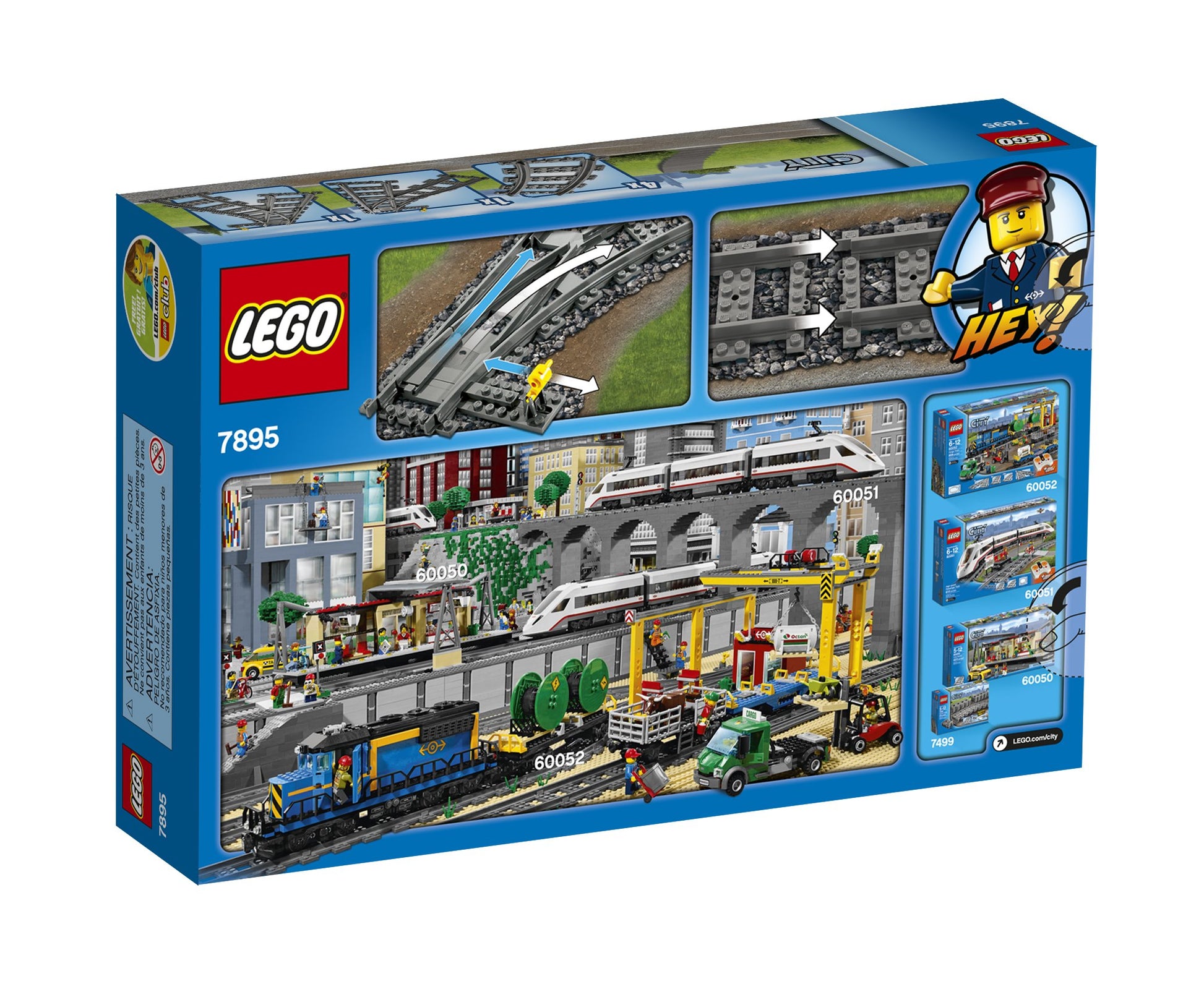 LEGO City Switch Tracks 7895 Train Toy Accessory