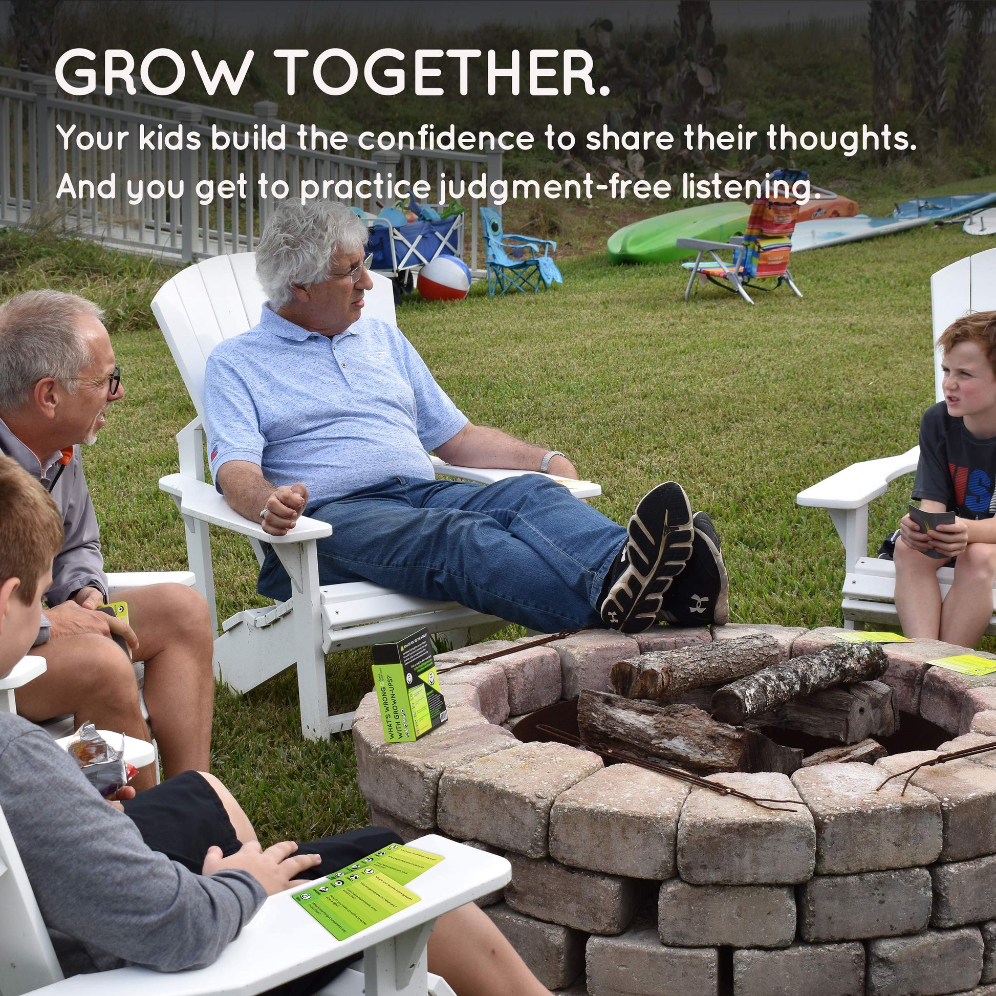Authentic Agility What's Wrong with Grown-Ups Game - 500-Question Icebreaker for Families, Teens & Adults to Spark Fun, Thoughtful Conversations