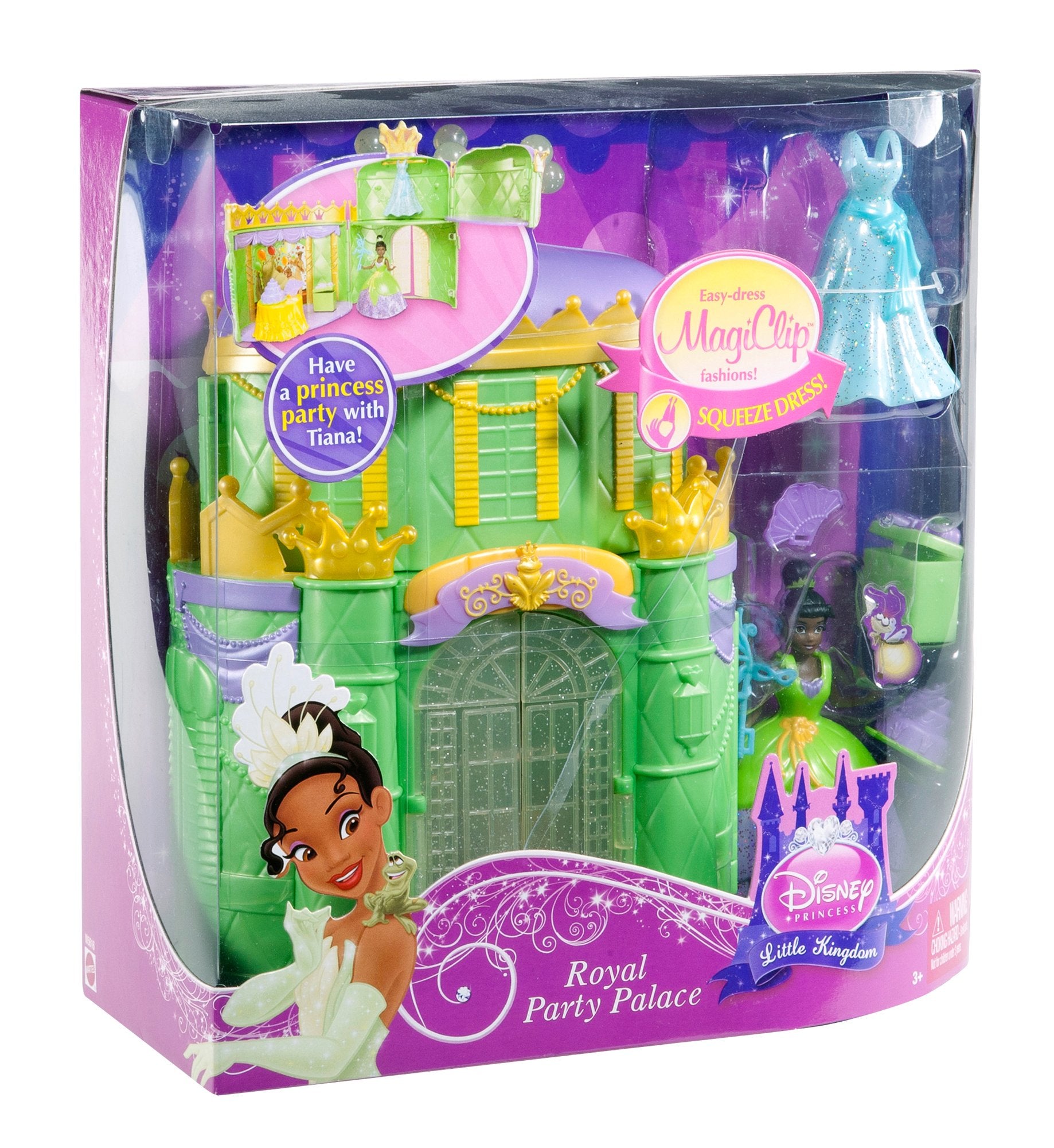 Mattel Disney Princess Royal Party Tiana Palace Playset