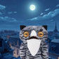 Fuggler Alley Cats 9-Inch Plush Toy (Wide Eyed Cat) by ZURU - Funny Ugly Monster Stuffed Animal with Human-Like Teeth, Collectible Plush for Kids