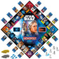Monopoly Hasbro Gaming Star Wars Light Side Edition Board Game for Families and Kids Ages 8 and Up, Star Wars Jedi Game for 2-6 Players, Medium