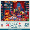 Masterpieces 500 Piece Jigsaw Puzzle for Adults, Family, Or Youth - Book Nook - 15"x21"