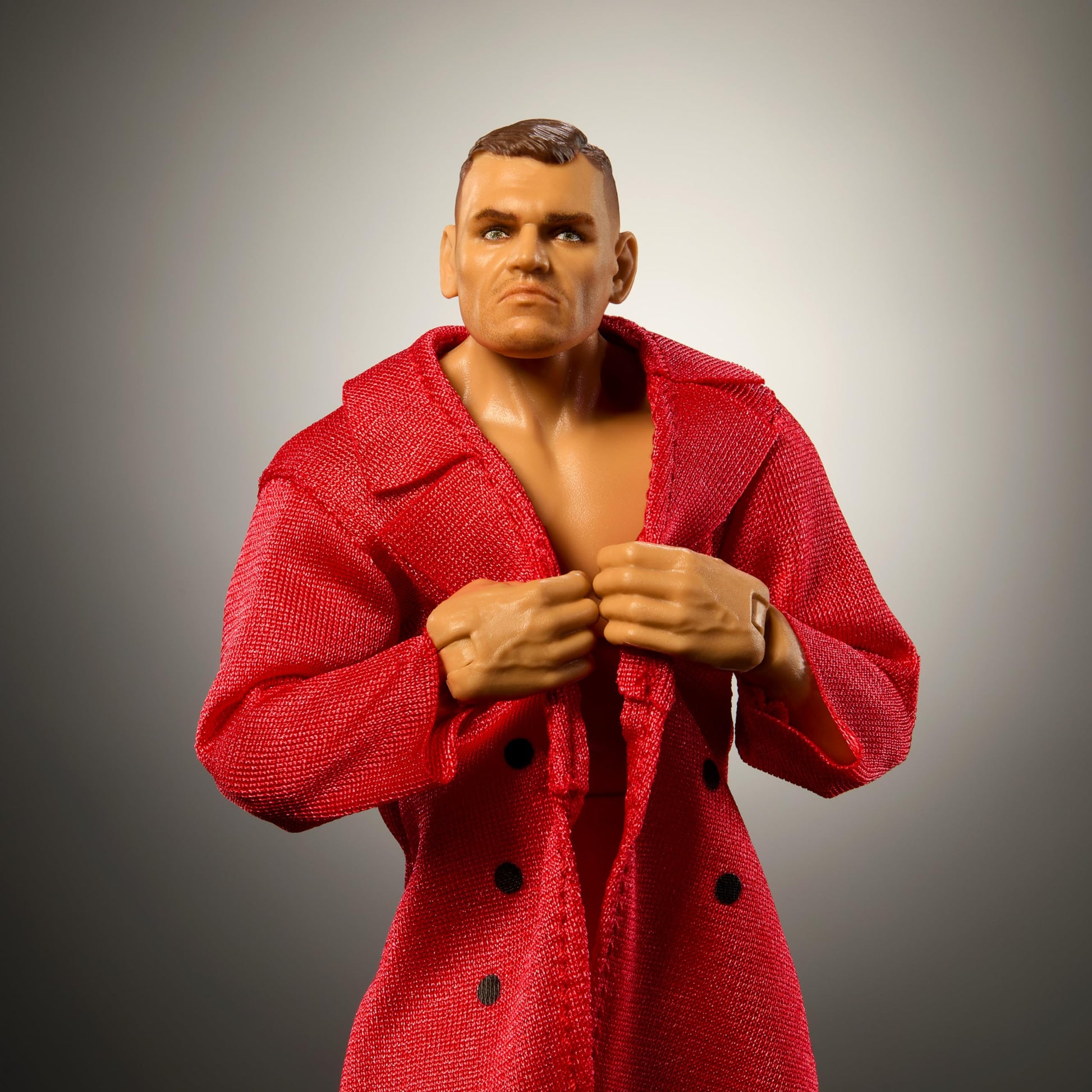 Mattel WWE Elite Collection Top Picks Action Figure & Accessories Set, Gunther 6-inch Collectible with Articulation & Interchangeable Parts
