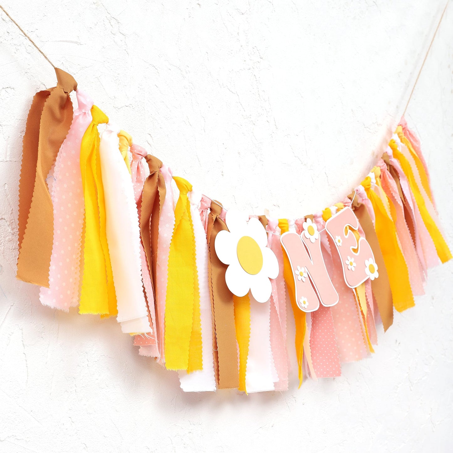 Groovy One First Birthday High Chair Banner,One Groovy Birthday Decoration