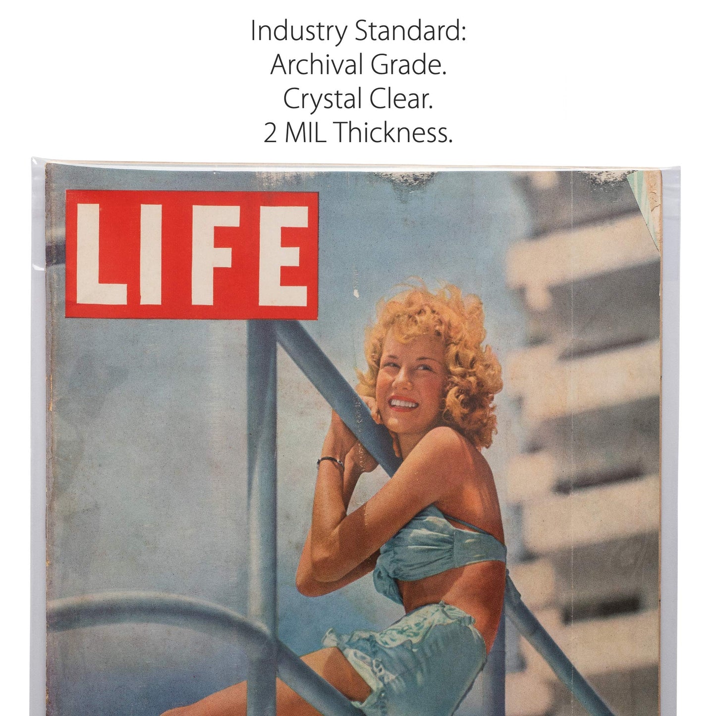 TitanShield Resealable Life Magazine Bags (150 Bags)