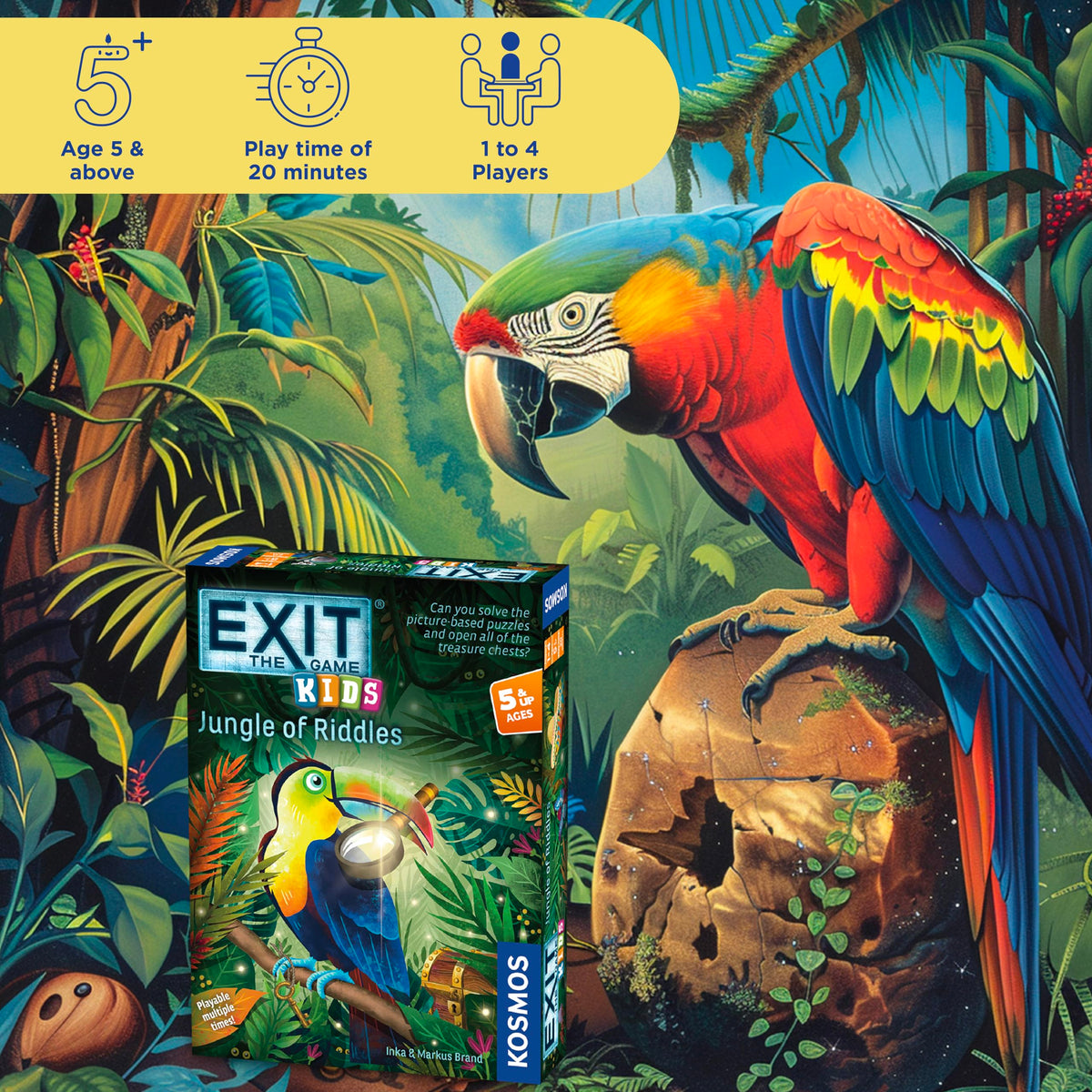 Thames & Kosmos Exit Kids - Jungle of Riddles