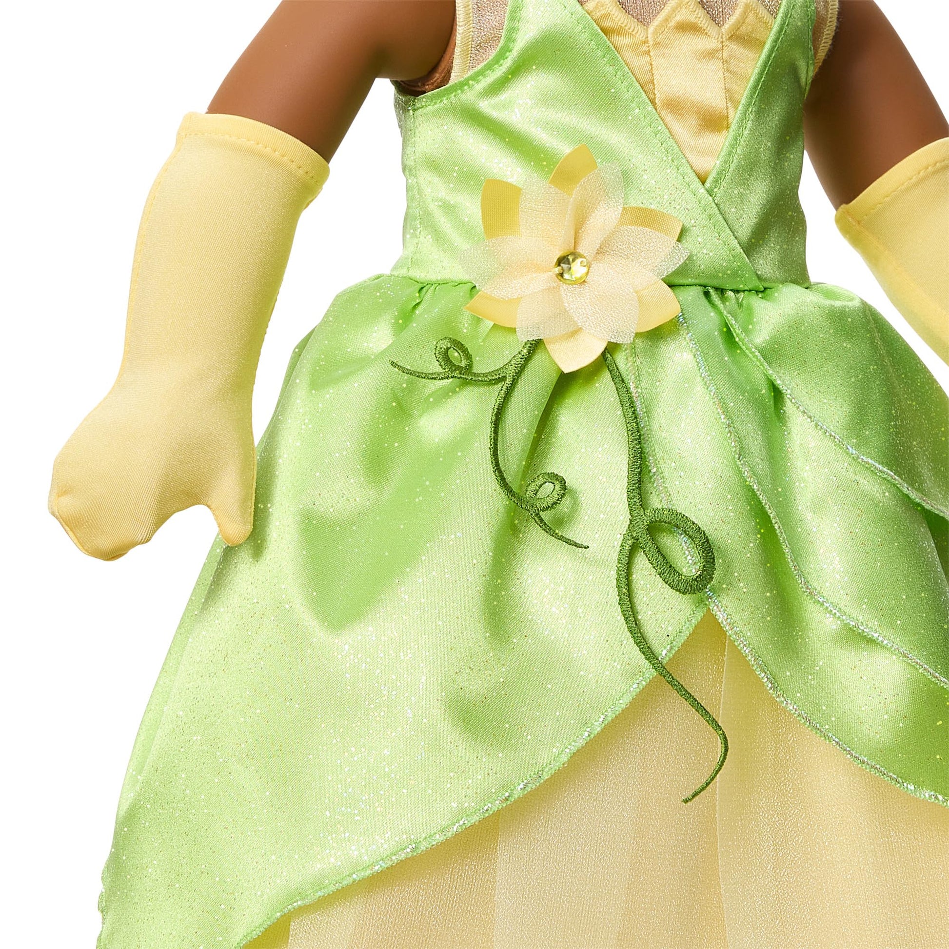 American Girl, Disney, Princess Tiana, 18-inch Doll, Curly Black Hair, Brown Eyes, Includes Accessories, Ages 6+