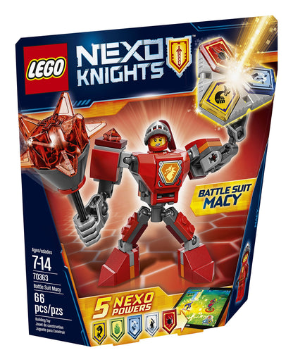 LEGO Nexo Knights Battle Suit Macy 70363 Building Kit (66 Piece)