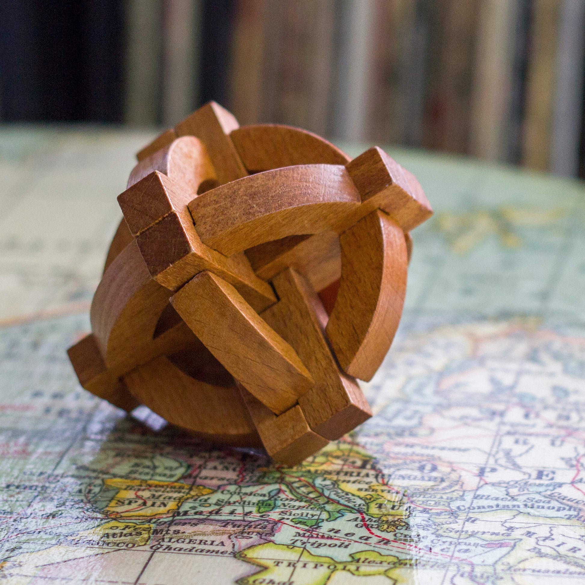 Professor Puzzle Galileo’s Globe Puzzle - Brain Teaser Puzzle 3D Wooden Puzzles/Brain Teaser Toy to Develop Problem Solving Skills.