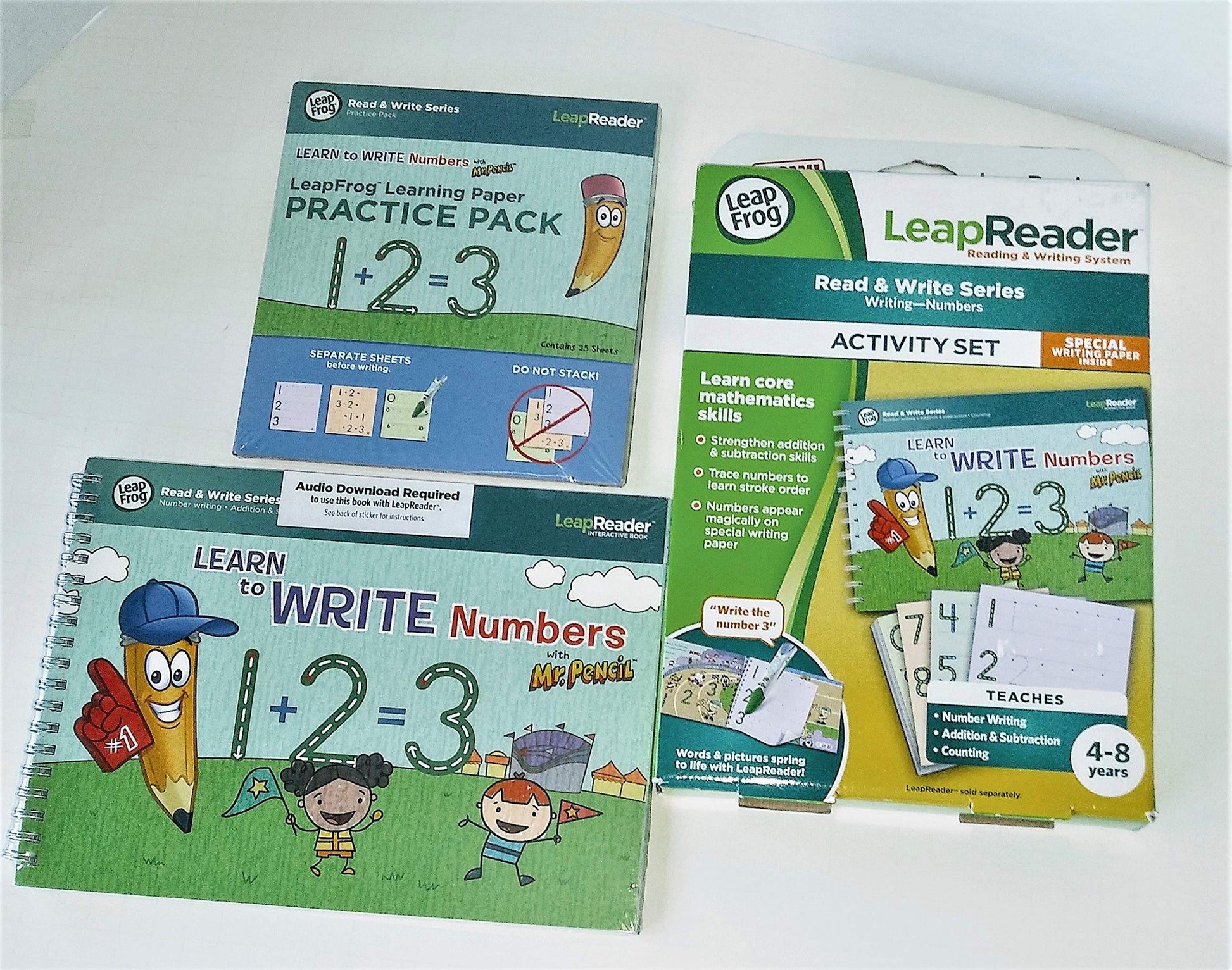 LEAPFROG ENTERPRISES LEAPFROG LEAPREADER BOOK LEARN TO (Set of 3)