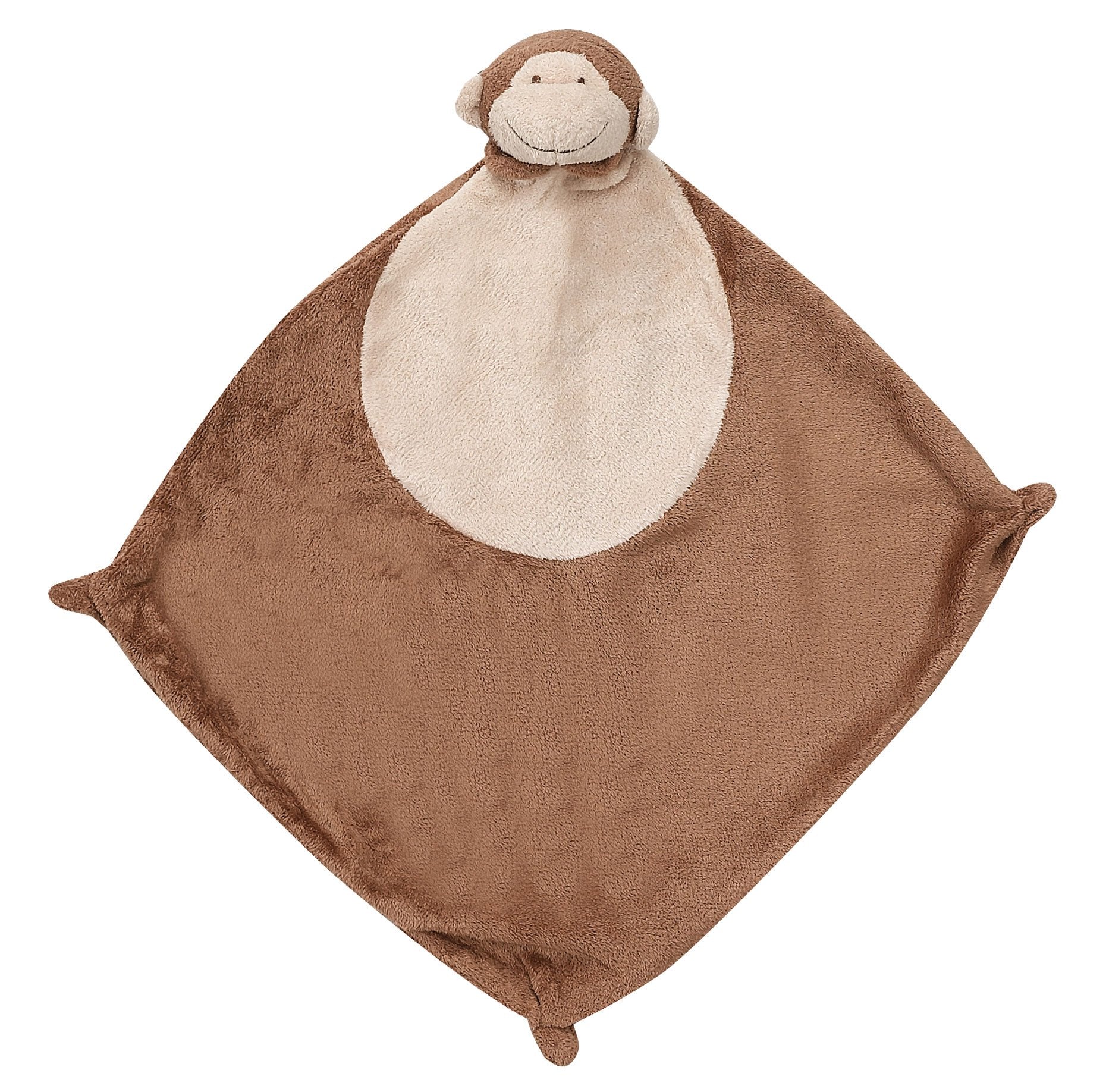 Angel Dear Baby Blankie and Pillow Gift Set, Brown Monkey.