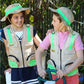 Eagle Eye Explorer Safari Outdoor Exploration Vest Set for Fishing Hunting Outdoor Exploration (Adult S/M, Tan Vest with Hat)