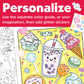 Faber-Castell Paint by Number Sweets - Kids Watercolor Paint by Number Craft (Ages 6+)