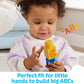 MEGA BLOKS First Builders Toddler Building Blocks Toy Set, ABC Learning Train with 60 Pieces, Ages 1+ Years