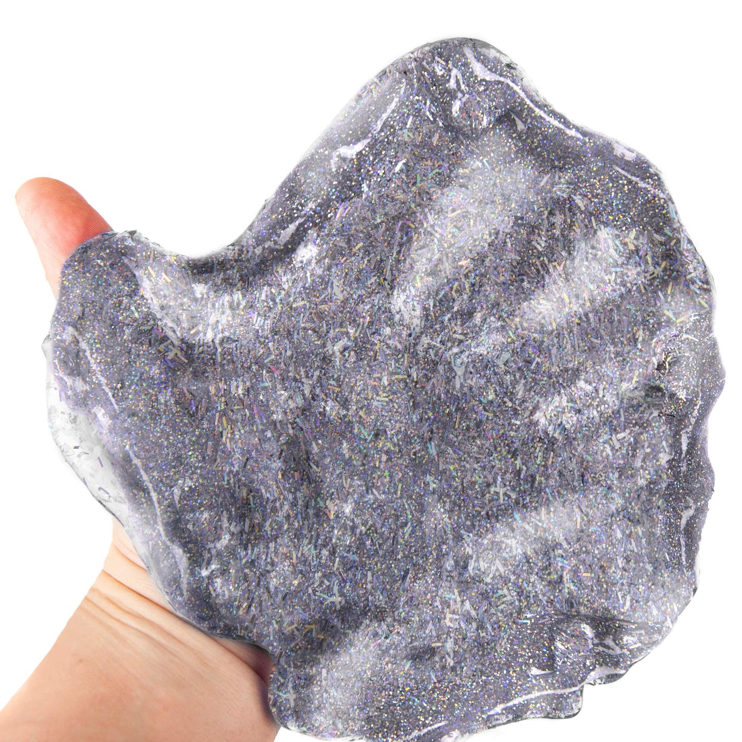 Slimygloop Make Your Own Holographic DIY Slime Kit by Horizon Group USA, Mix & Create Super Stretchy, Squishy, Gooey, Putty, Sparkly Slime- Glitter