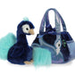 Aurora - Pet Carrier - 7" Mora Peacock Carrier, Multicolor