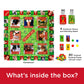 AQUARIUS Elf Card Scramble Board Game - Fun Family Christmas Party Game for Kids, Teens & Adults - Entertaining Game Night Gift - Officially Licensed